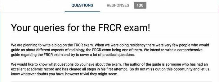 FRCR form RadioGyan.com